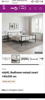 lit double non ouvert, Maison & Meubles, Neuf, 140 cm, Enlèvement, 200 cm