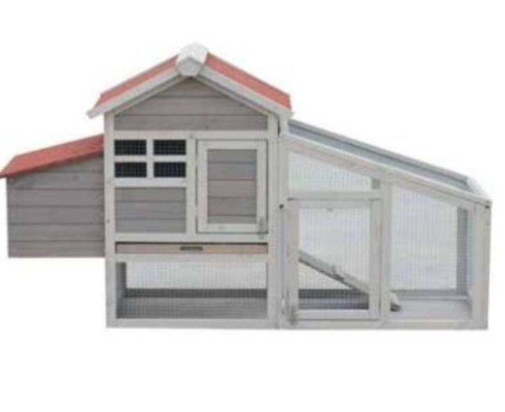 Kippenhok Tessa met ren, ACTIE  knaller kippenren, Dieren en Toebehoren, Pluimvee | Toebehoren, Nieuw, Ophalen of Verzenden