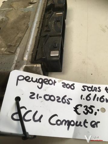 ECU Peugeot 206 1.6 16v bwjr '03 beschikbaar voor biedingen