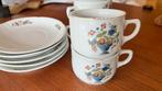 Tasses et sous-tasses en porcelaine RFH CZECHOSLOVAKIA, Antiek en Kunst, Ophalen