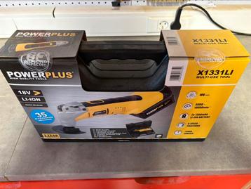 Powerplus oscillating power tool 18v nieuw in doos incl acc., Enlèvement, Comme neuf