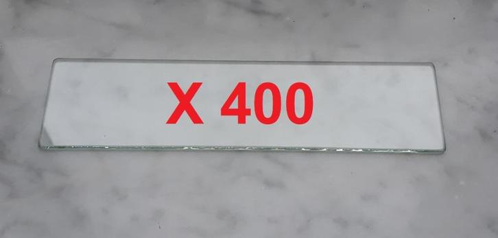 lot + 400 stuks rechthoekige glazen scheidingsplaat, Zakelijke goederen, Overige Zakelijke goederen, Ophalen