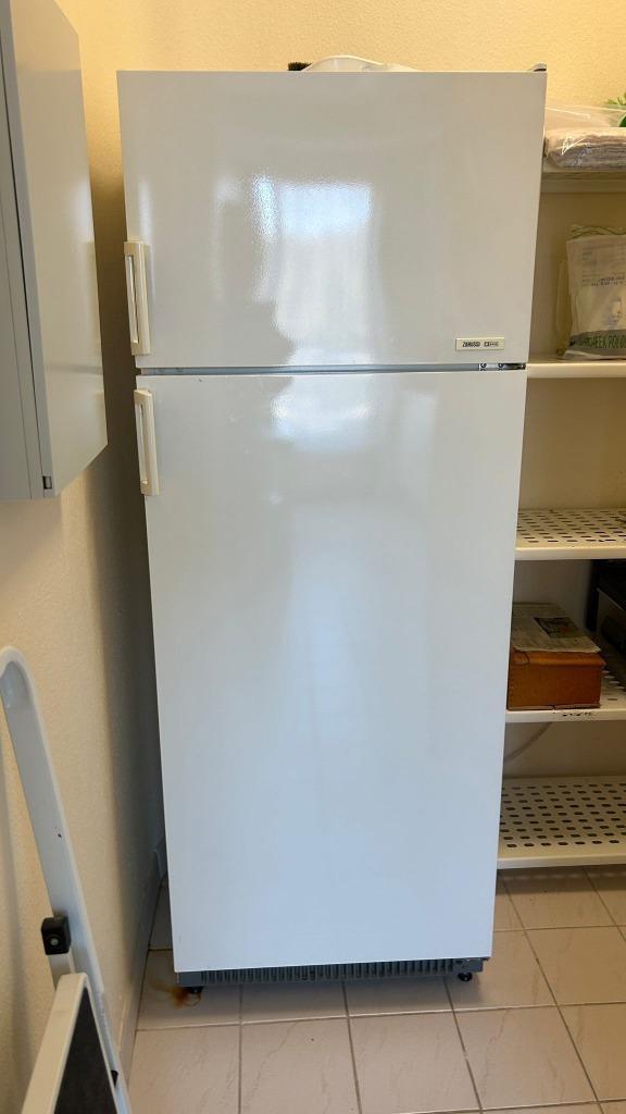 Ijskast + diepvries Zanussi, Elektronische apparatuur, Koelkasten en IJskasten, Gebruikt, Met aparte vriezer, 160 cm of meer, 45 tot 60 cm