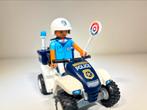 Playmobil Politieagent met quad 3655, Kinderen en Baby's, Speelgoed | Playmobil, Ophalen, Zo goed als nieuw