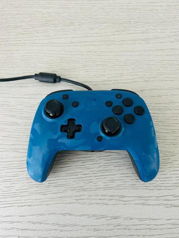 Nintendo switch controller blauw