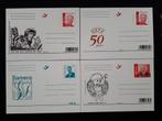 Koning Albert II 27 speciale Briefkaarten met reclame. UNC, Postzegels en Munten, Postzegels | Europa | België, Verzenden, Orginele gom