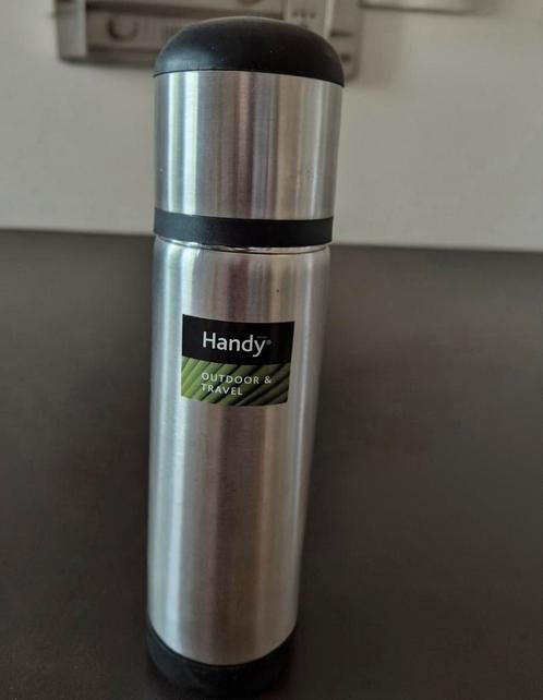 Handy thermosfles, Sport en Fitness, Drinkbussen, Zo goed als nieuw, Ophalen of Verzenden