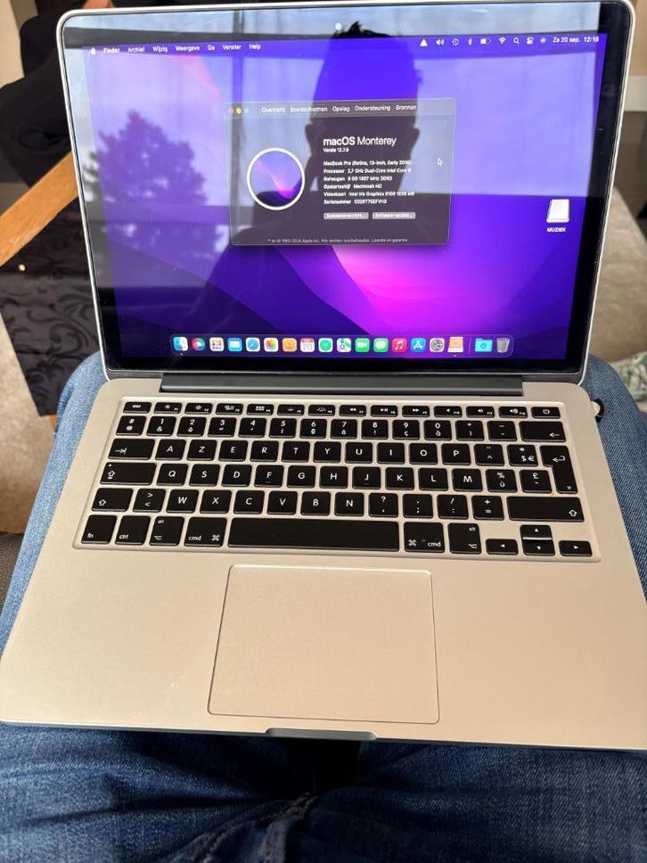 Macbook Pro Retina 13 (Early 2015), Computers en Software, Apple Macbooks, Gebruikt, MacBook, 13 inch, 2 tot 3 Ghz, 128 GB of minder
