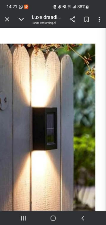Buitenverlichting, Enlèvement, Neuf, Énergie solaire