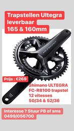 Trapstellen Shimano 160 & 165mm Ultegra, Ophalen of Verzenden, Zo goed als nieuw, Stuur