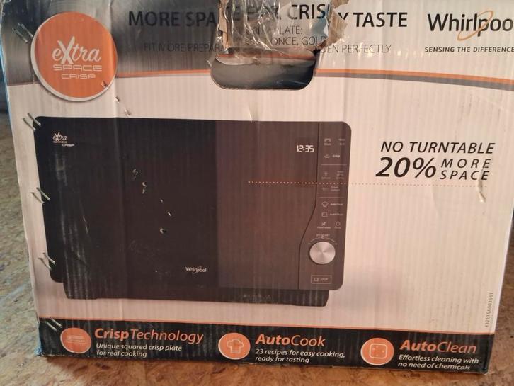 Whirlpool MWF 426 SL, Elektronische apparatuur, Microgolfovens, Microgolfoven, Crisp, Grill, Oven, Ophalen