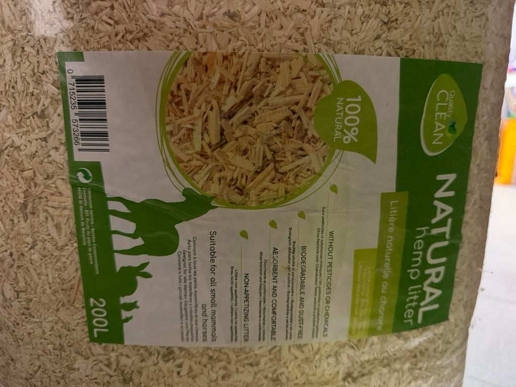 Copeaux pour hamster, Ophalen