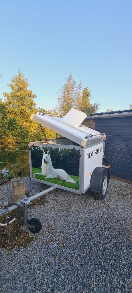 aanhangwagen honden, Dieren en Toebehoren, Honden-accessoires, Gebruikt, Ophalen