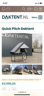 Daktent quickpitch en ARB luifel 2.5m x 2.5m + kamer, Caravans en Kamperen, Zo goed als nieuw