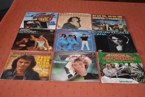 oneindig aanbod 45t's alle genres à 1euro/stuk, Cd's en Dvd's, Vinyl | Rock, Zo goed als nieuw, Poprock, Overige formaten, Ophalen of Verzenden