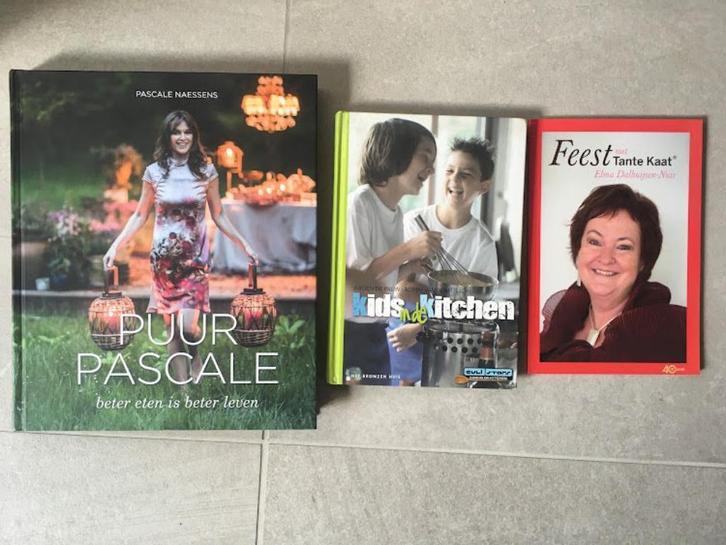 Puur Pascal, Tante Kaat en Kids in the kitchen., Boeken, Kookboeken, Zo goed als nieuw, Ophalen of Verzenden