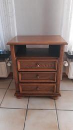 Houten Dressoir Kastje / Ladekastje, Bruin, Ophalen, Gebruikt, 50 tot 100 cm, 3 of 4 laden