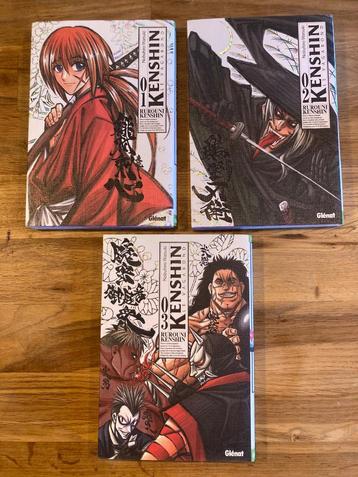 Kenshin Le Vagabond: Tomes 1-2-3 beschikbaar voor biedingen