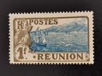 Réunion 1907 - Haven van Saint-Pierre - zeilboot *, Ophalen of Verzenden, Postfris