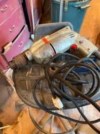 Oude boormachine, Ophalen, Gebruikt, Boormachine