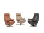 Elektrische relaxzetel | 399 euro (leder & outletprijs), Ophalen, Minder dan 75 cm, Nieuw, Leer
