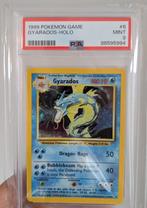 Gyarados Base set 6/102 PSA9 engels (net terug van grading), Nieuw, Foil, Ophalen of Verzenden, Losse kaart