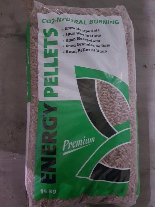 Pellets de bois 7,50 €/SAC15KG /LIVRAISON INCLUSE, Bricolage & Construction, Chauffage & Radiateurs, Neuf, Haut rendement (HR)