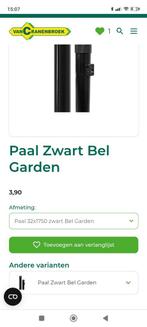 Nieuwe zwarte harmonicadraad 18 meter lengte, hoogte 1,25 cm, Tuin en Terras, Gaas en Draad, Ophalen, Zo goed als nieuw