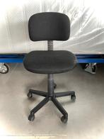 Bureaustoel in zwarte stof - goede staat, Ophalen, Bureaustoel
