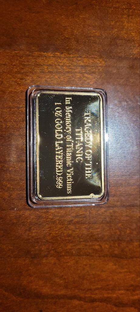 Collector items (24 karaat verguld ), Postzegels en Munten, Edelmetalen en Baren, Ophalen of Verzenden