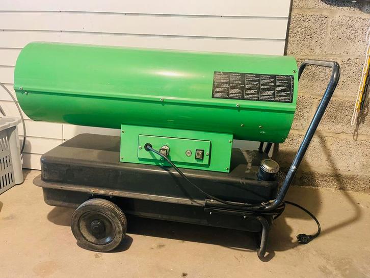 Warmteblowerpistool, REMKO DZH 50 — 45 kW verwarming, Doe-het-zelf en Bouw, Verwarming en Radiatoren, Zo goed als nieuw, Ophalen of Verzenden