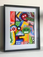 Uniek Kleurrijk Abstract Schilderij!, Ophalen