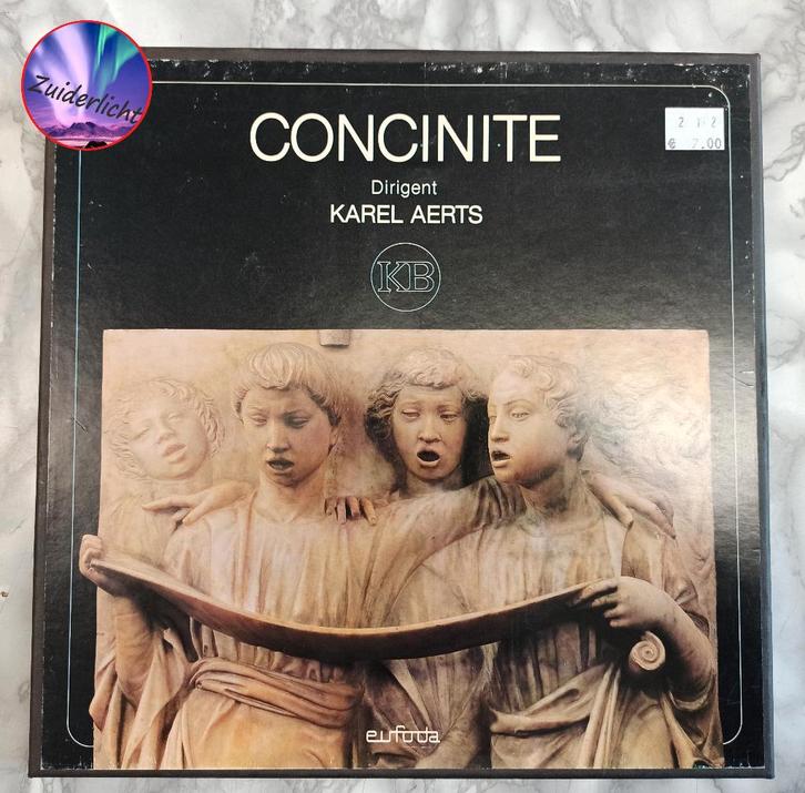 Concinite 5 LP Box - KAREL AERTS, CD & DVD, Vinyles | Classique, Utilisé, Chant, 12 pouces, Enlèvement