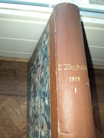 L'illustration 1919 Tome 1. beschikbaar voor biedingen