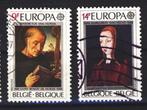 Belg. 1980 - nr 1972 - 1973, Postzegels en Munten, Met plakker, Verzenden
