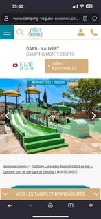 Voyage capfun a vendre 9juillet au 16juillet, Vakantie, Campings, Afwasmachine, In bos, Recreatiepark