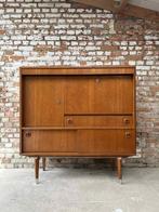 Vintage scandinavische highboard kast, Antiek en Kunst, Ophalen