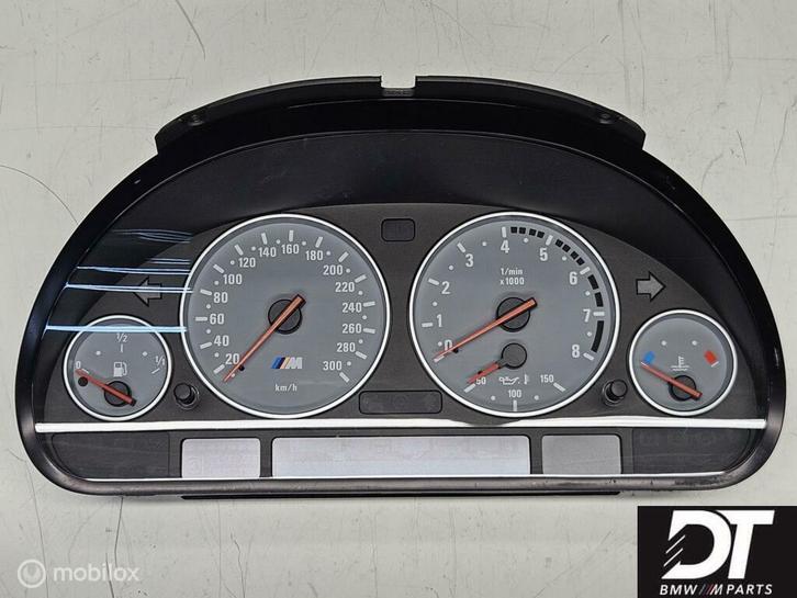 Gereviseerde tellerbak km/h grijs BMW E39 M5 62119134805, Autos : Pièces & Accessoires, Tableau de bord & Interrupteurs, BMW, Révisé