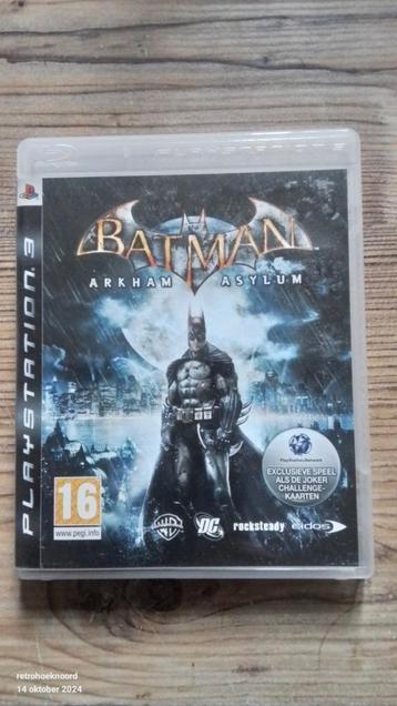 PS3 - Batman Arkham Asylum - Playstation 3, Envoi, Comme neuf