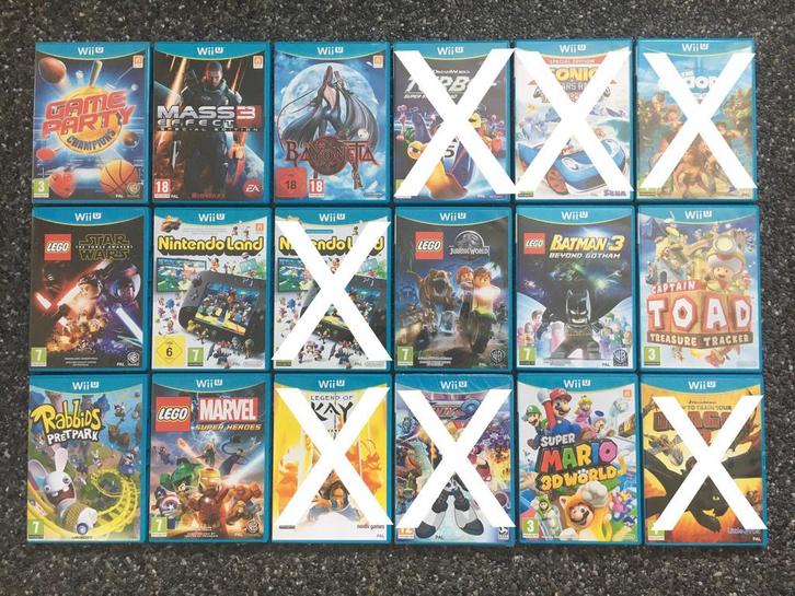 Nintendo WiiU spelletjes deel #2/2, Games en Spelcomputers, Games | Nintendo Wii U, Zo goed als nieuw, Ophalen of Verzenden