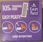 Zindelijkheidstrainingmatjes(105stuks) voor puppy !, Animaux & Accessoires, Colliers & Médailles pour chiens, Enlèvement, Neuf