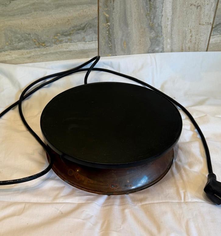 crêpière électrique rétro, Electroménager, Gaufriers, Comme neuf, Enlèvement