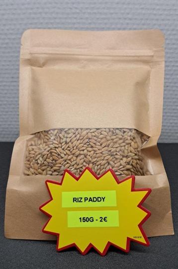 Riz paddy - 150g/1kg beschikbaar voor biedingen