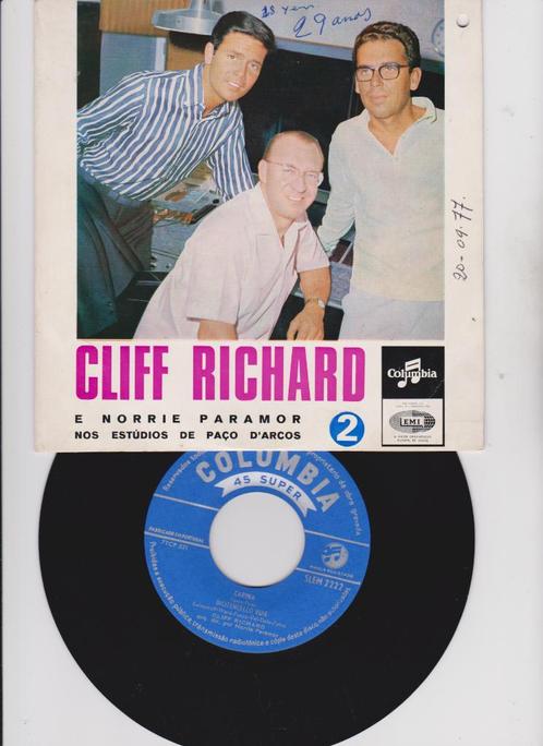 EP - Cliff Richard  – Carina+ 3    1966  Portugees gezongen, Cd's en Dvd's, Vinyl Singles, Zo goed als nieuw, EP, Pop, 7 inch