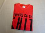 Vintage Tshirt Greenpeace "Beware of the shit", maat XL, Ophalen of Verzenden, Zo goed als nieuw, Maat 56/58 (XL)