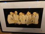 Aquarel en inkt, Antiek en Kunst, Kunst | Litho's en Zeefdrukken, Ophalen