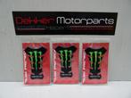 Proteck Tankpad # Monster Energy # Zwart # Uni # Kawasaki #, Motoren, Ophalen of Verzenden, Nieuw