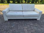 Witte Leren Bank van Ewald Schillig design, Ophalen of Verzenden, Gebruikt, Wit, Overige typen