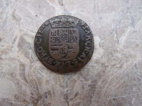 Monnaie      LIARD     Charles II  1693  Comté de Flandre, Timbres & Monnaies, Monnaies | Belgique, Série, Autre, Enlèvement ou Envoi