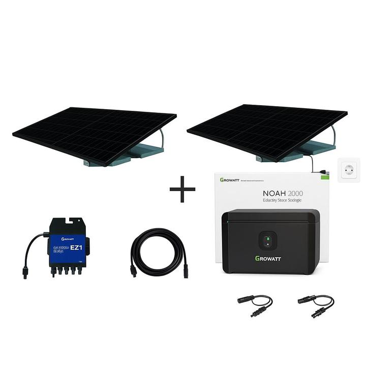 Complete Plugpanelen zonnepanelen set + thuisbatterij, Doe-het-zelf en Bouw, Overige Doe-Het-Zelf en Bouw, Nieuw, Verzenden